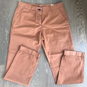 Shine trousers, “Rolling” in Rust color